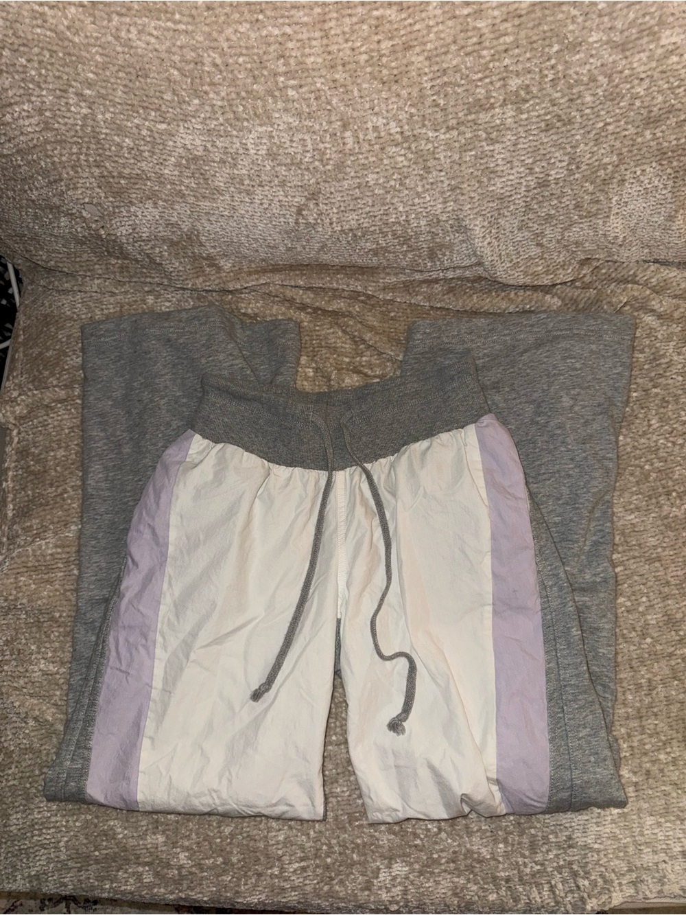 Daily Practice by Anthropologie Stripe Wide-Leg Track Pants size XXS